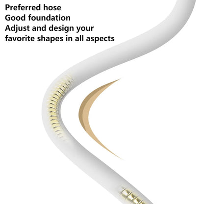 LED Desk Lamp with Pen Holder, Desk Light Rechargeable Eye-Caring Flexible Gooseneck - Bedside Table Lamp for Reading, Small Study Lamp